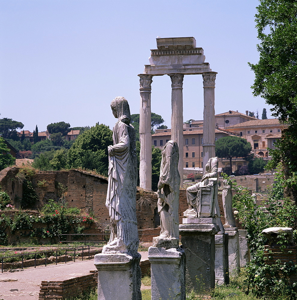 The Forum, UNESCO World Heritage Site, Rome, Lazio, Italy, Europe