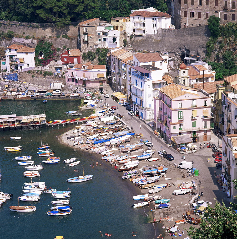 Marina Grande, Sorrento, Costiera Amalfitana, Amalfi Coast, UNESCO World Heritage Site, Campania, Italy, Mediterranean, Europe