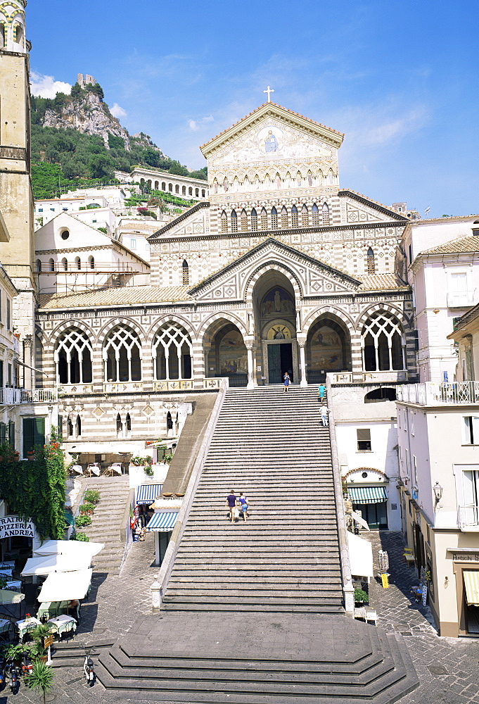 Amalfi cathedral, Amalfi, Campania, Italy, Europe