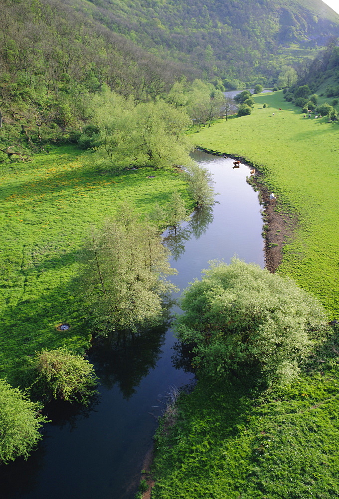 Monsal Dale, Peak District National Park, Derbyshire, England, UK