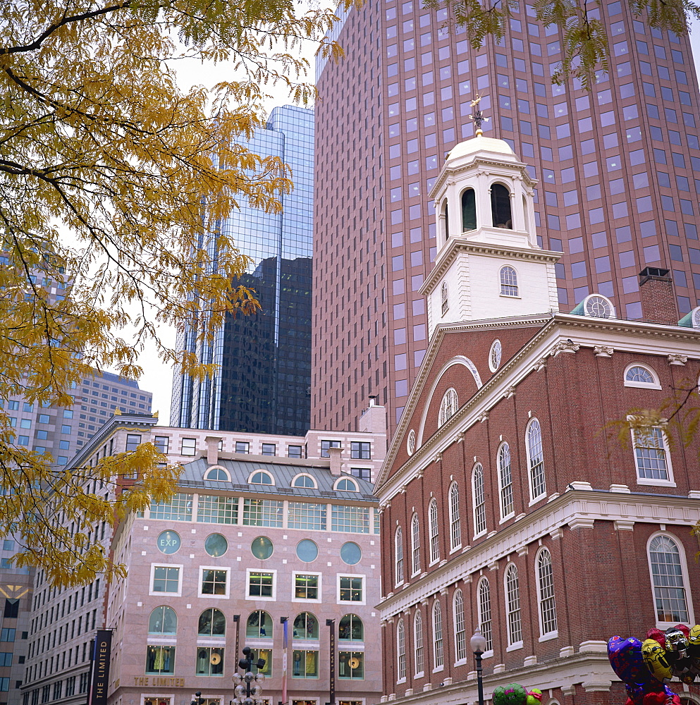 Faneuil Hall, Boston, Massachusetts, New England, United States of America, North America