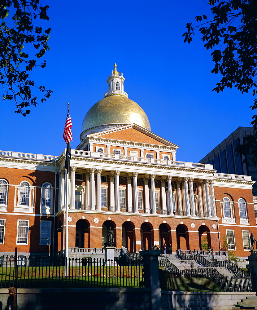 The State House, Boston, Massachusetts, New England, USA