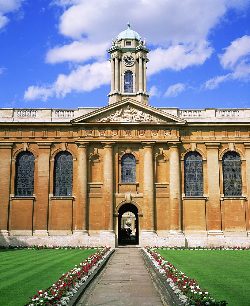 Queens College, Oxford, Oxfordshire, England, United Kingdom, Europe