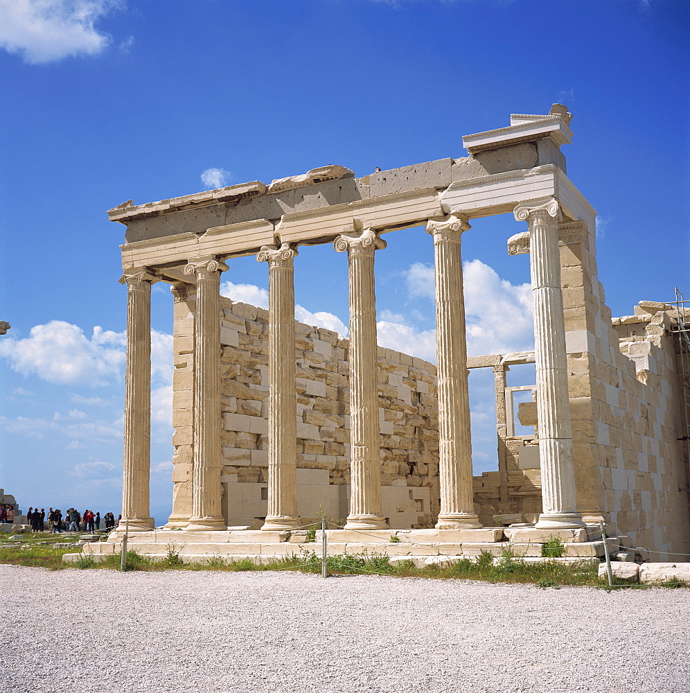 The Erechtheion on the Acropolis, UNESCO World Heritage Site, Athens, Greece, Europe