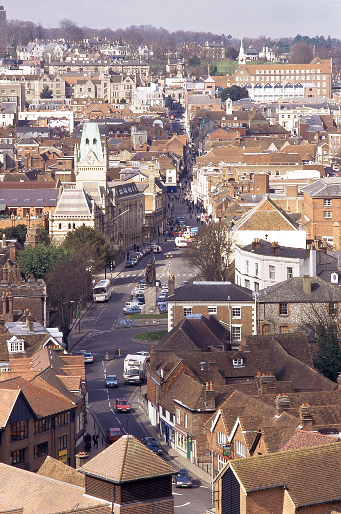 High Street, Winchester, Hampshire, England, United Kingdom, Europe