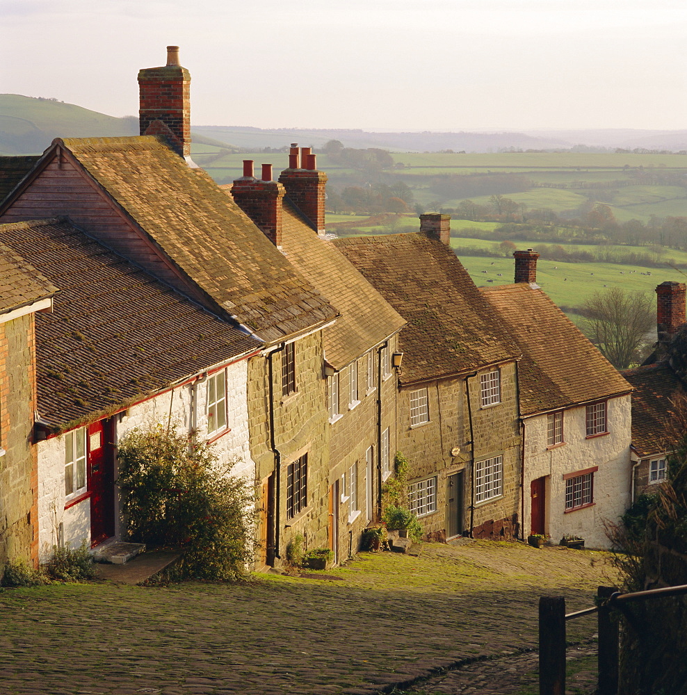 Gold Hill, Shaftesbury, Dorset, England