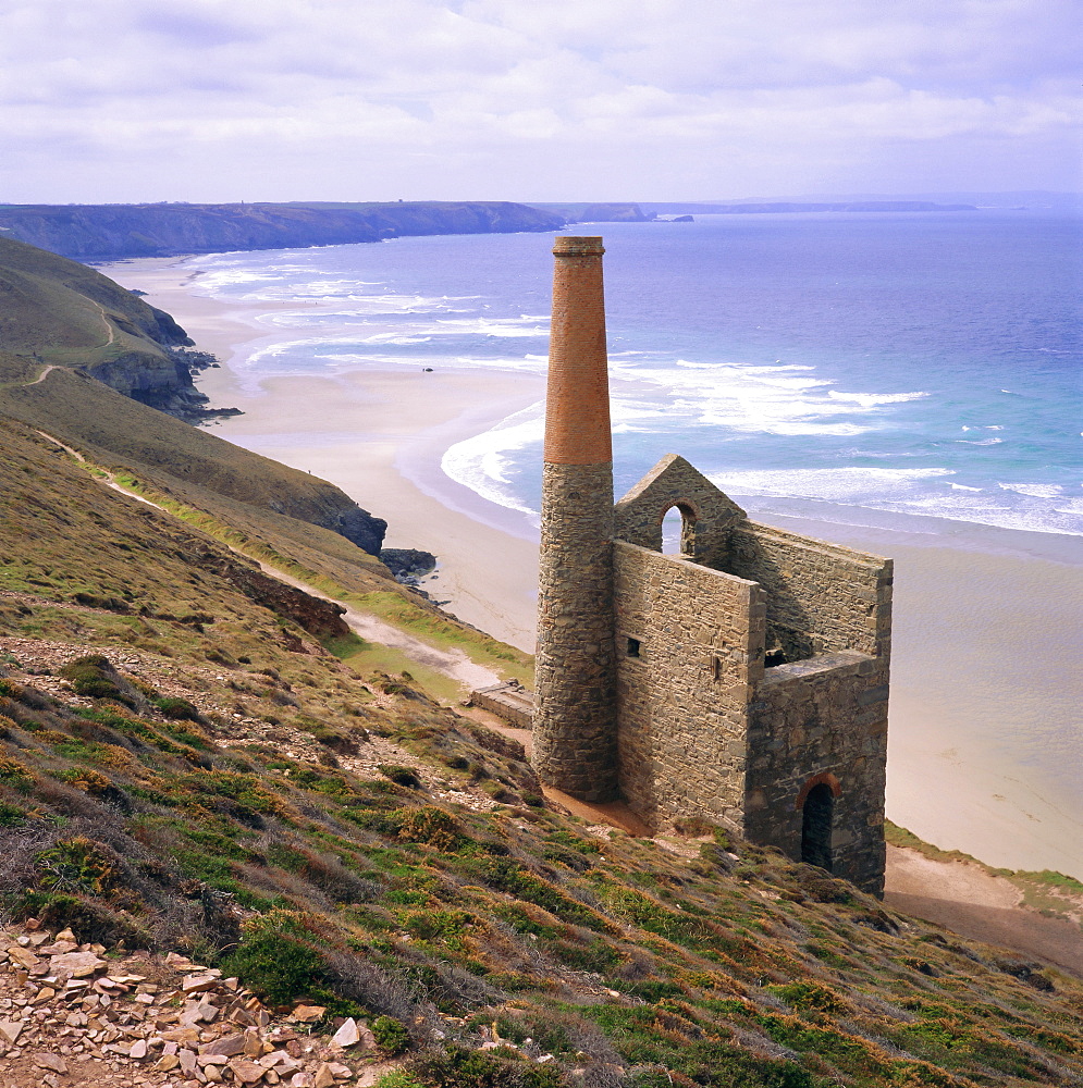 Wheal Coates Mine, St Agnes, Cornwall, England, UK