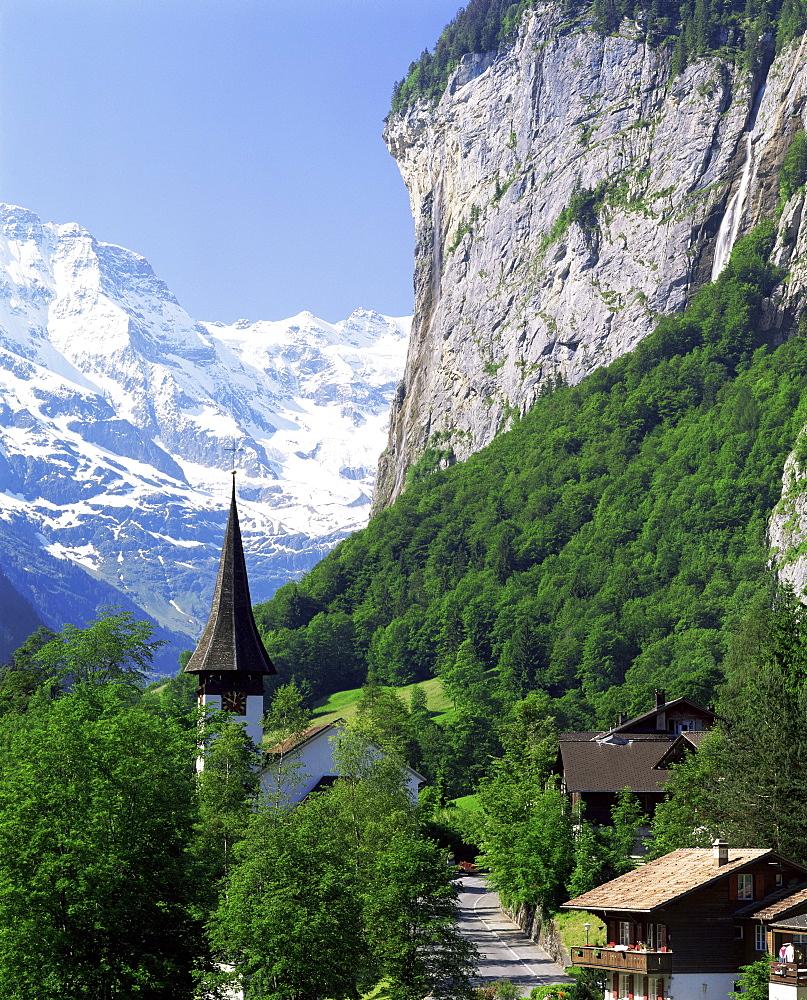 Lauterbrunnen, Jungfrau region, Switzerland, Europe