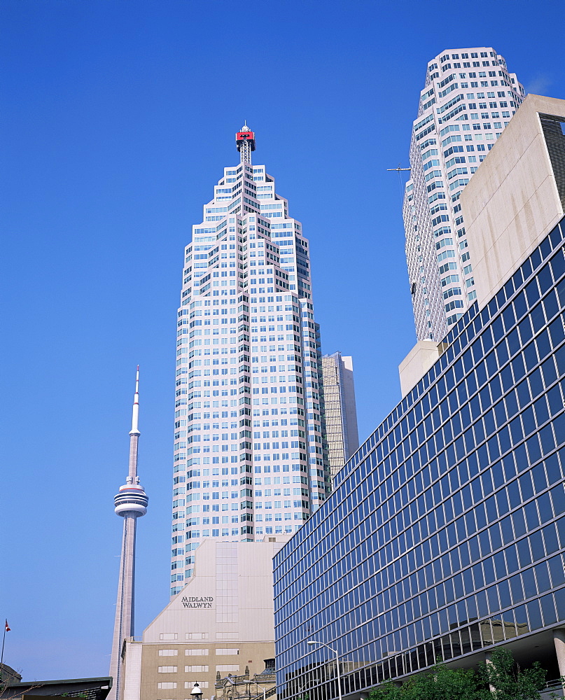 City centre buildings, Toronto, Ontario, Canada, North America