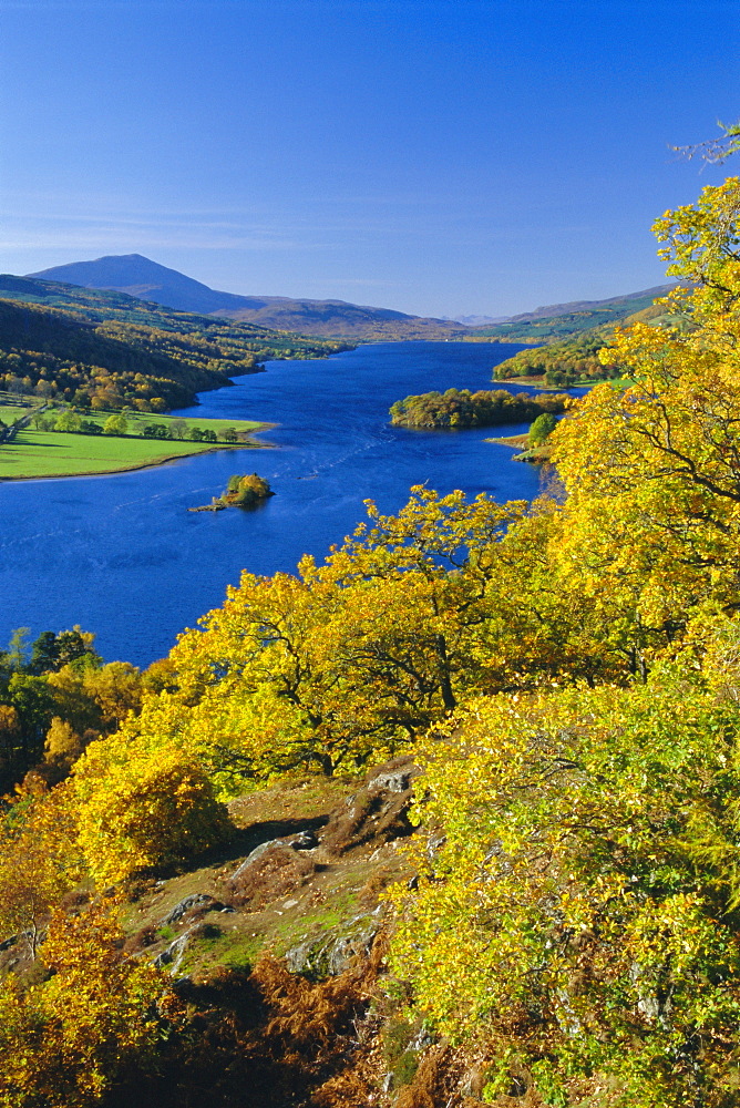 Queen's View, Pitlochry, Tayside, Scotland, UK, Europe