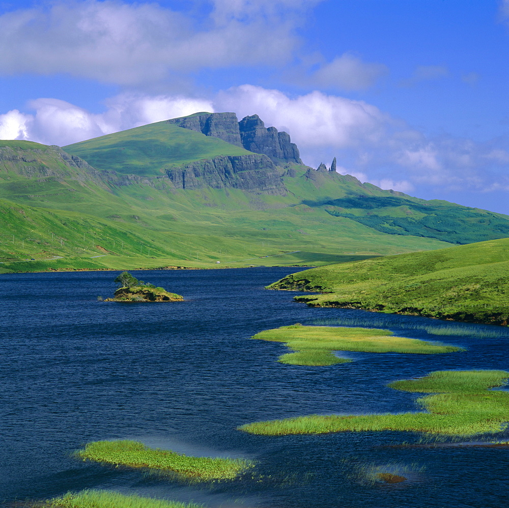 Loch Fada and The Storr, Isle of Skye, Highlands Region, Scotland, UK, Europe