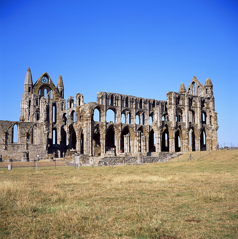 Whitby Abbey, North Yorkshire, England, United Kingdom, Europe