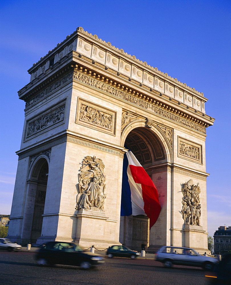 Arc de Triomphe, Paris, France, Europe