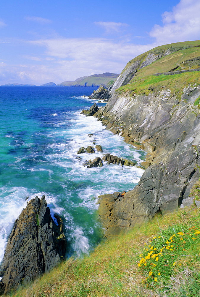 Slea Head, Dingle Peninsula, County Kerry, Munster, Republic of Ireland (Eire), Europe