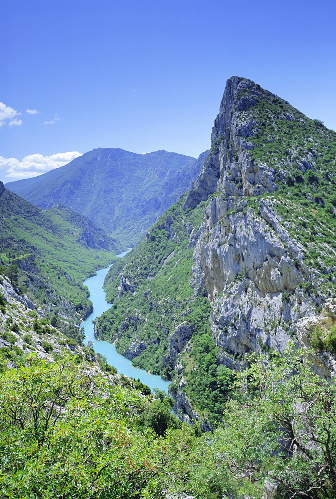 The Grand Canyon du Verdon, Alpes-de-Haute Provence, Provence, France, Europe