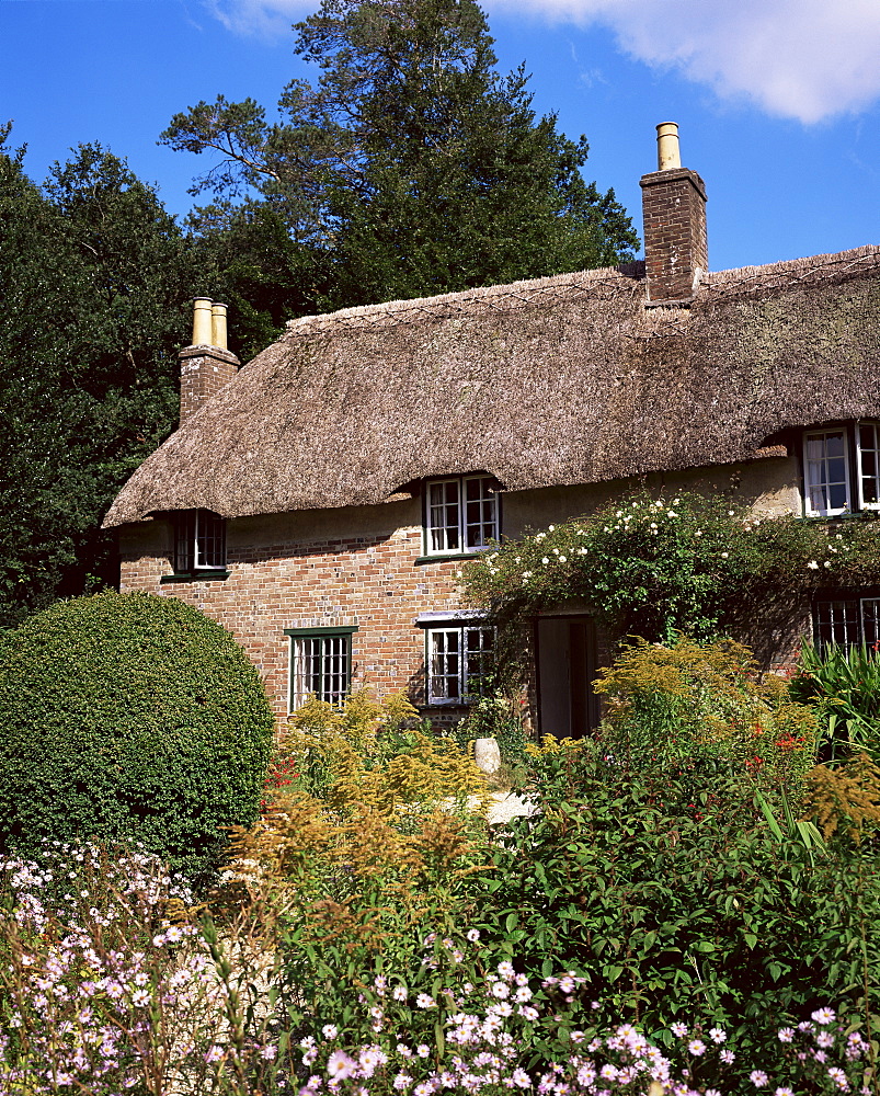 Thomas Hardy's cottage, Bockhampton, near Dorchester, Dorset, England, United Kingdom, Europe