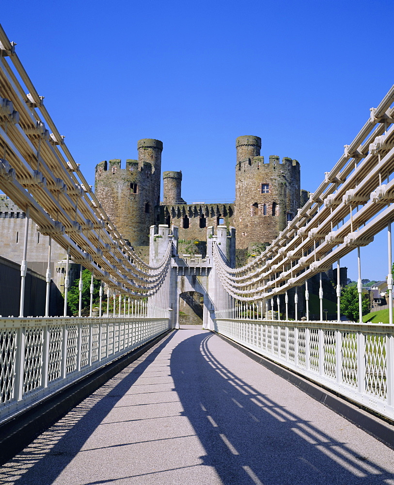 Conwy Catle, Gwynedd, North Wales, UK, Europe