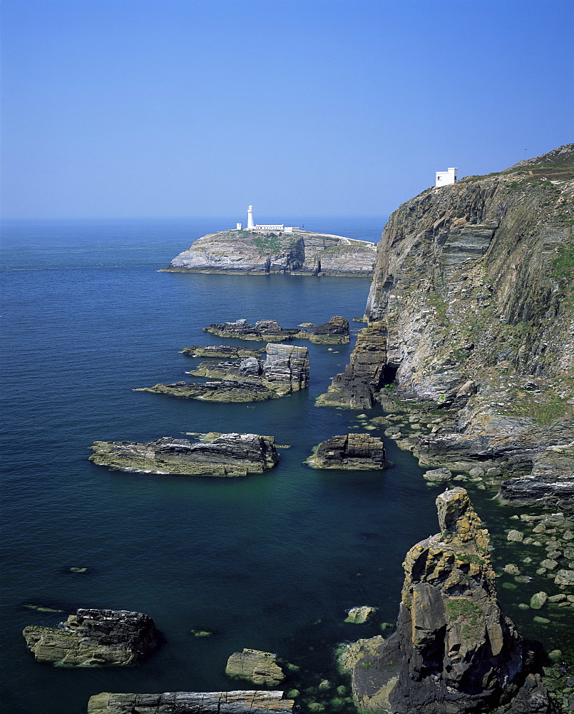 South Stack, Anglesey, Gwynedd, North Wales, Wales, United Kingdom, Europe