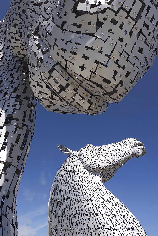 The Kelpies by Andy Scott, Helix Park, Falkirk, Scotland, United Kingdom, Europe