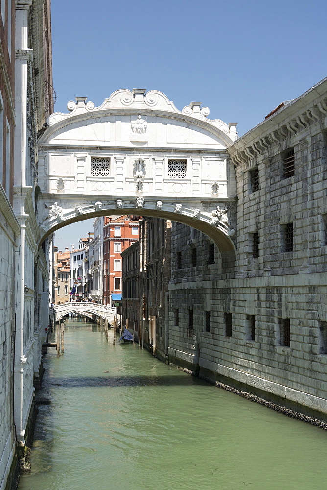 Bridge of Sighs, Venice, UNESCO World Heritage Site, Veneto, Italy, Europe