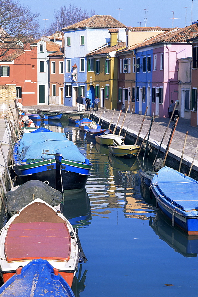 Burano Island, Venice, Veneto, Italy, Europe