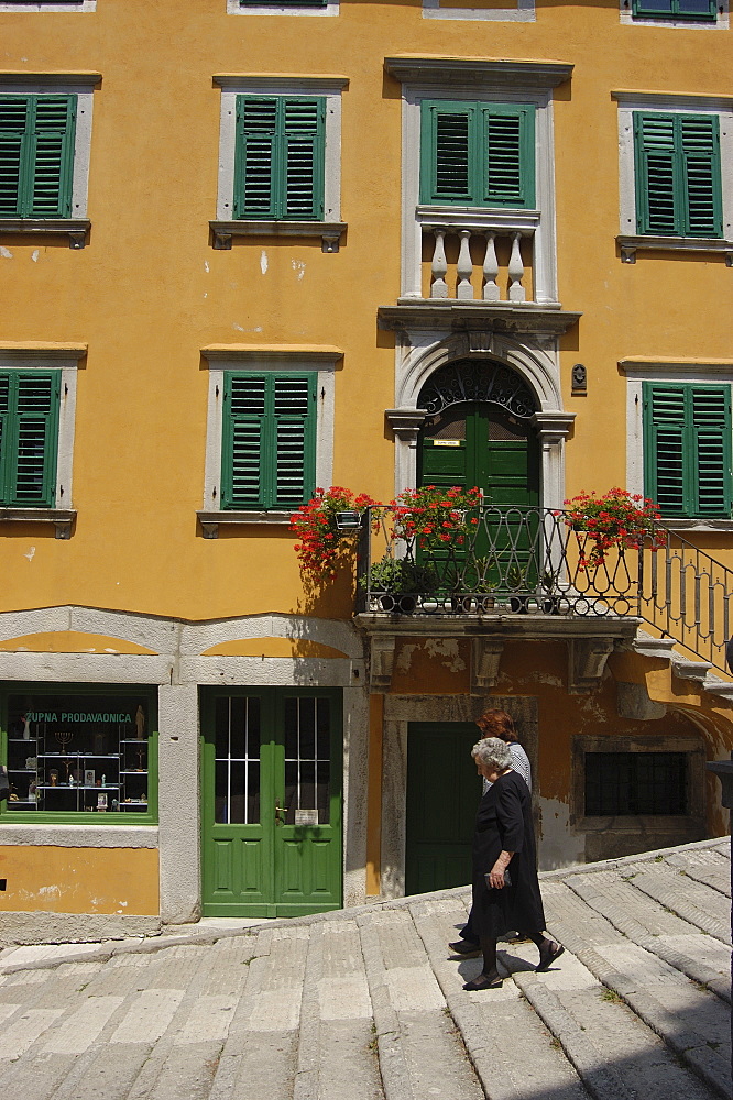 Labin old town, Istria, Croatia