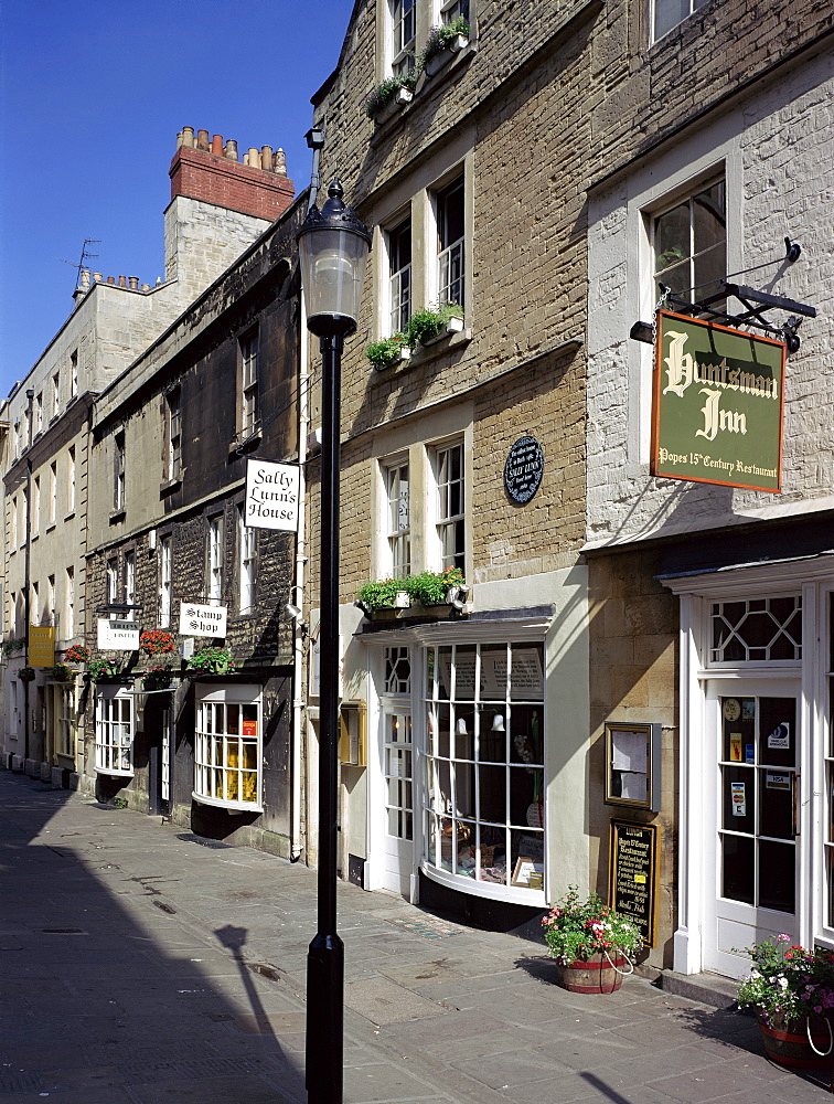 Sally Lunn's house, Bath, Avon, England, United Kingdom, Europe