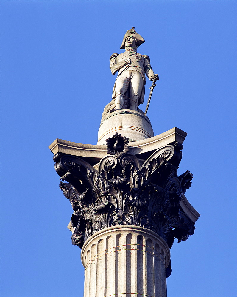 Nelson's Column,Trafalgar Square, London, England, United Kingdom, Europe