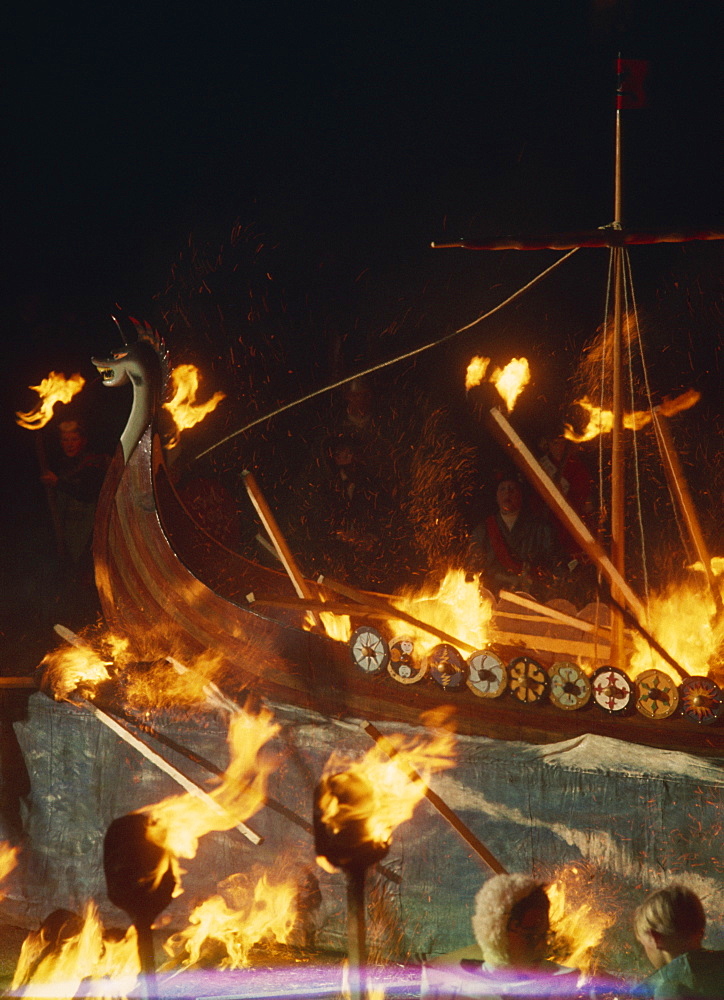 Up Helly Aa Festival, Shetlands, Scotland, United Kingdom, Europe