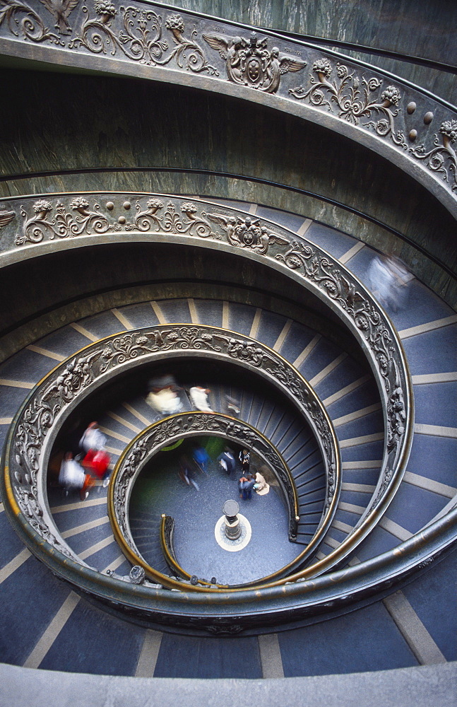 Spiral Staircase, Vatican Musuem, Rome, Italy