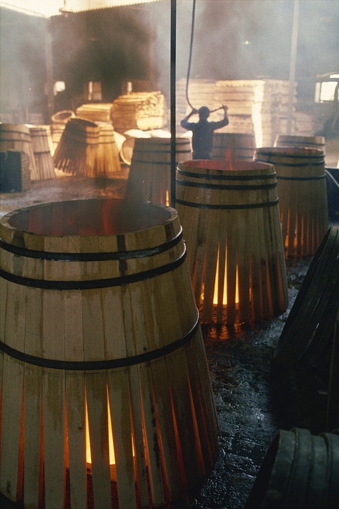 Barrels for sherry, Jerez, Andalucia, Spain, Europe