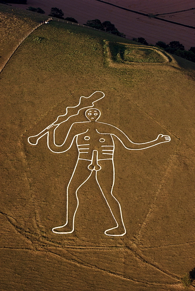 Giant, Cerne Abbas, Dorset, England, United Kingdom, Europe 