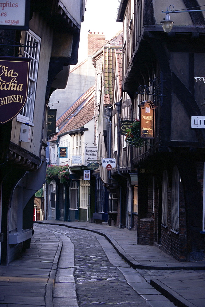 The Shambles, York, Yorkshire, England, United Kingdom, Europe