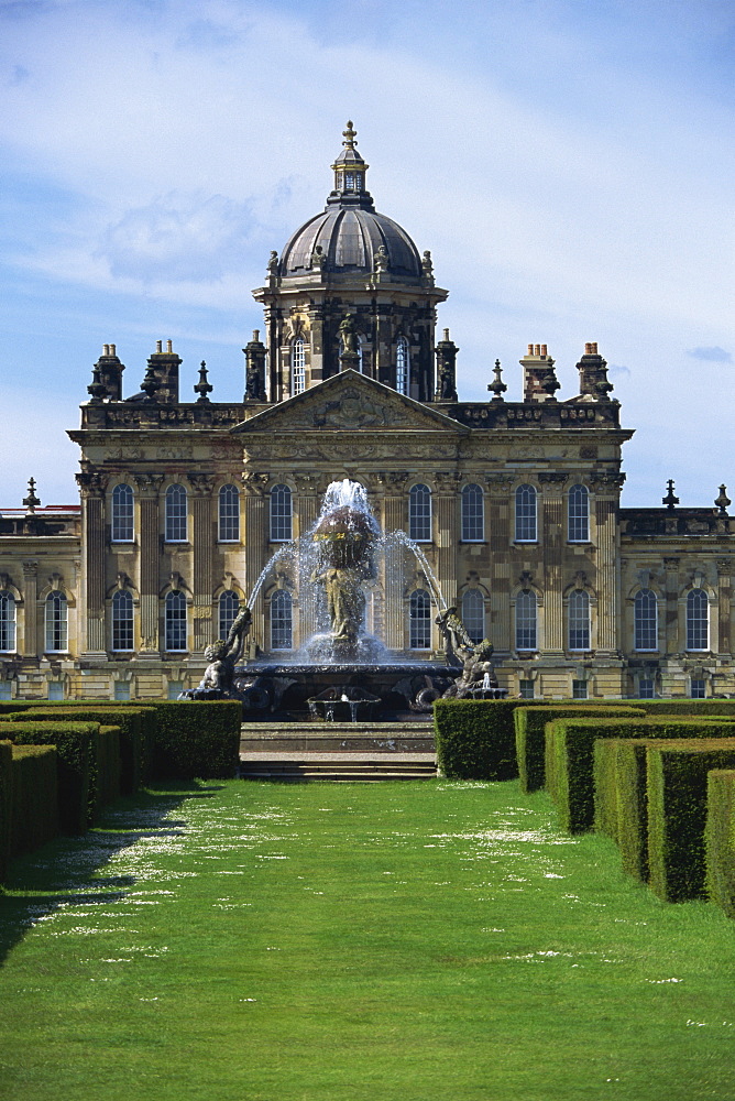 Castle Howard, location of Brideshead Revisited, Yorkshire, England, United Kingdom, Europe