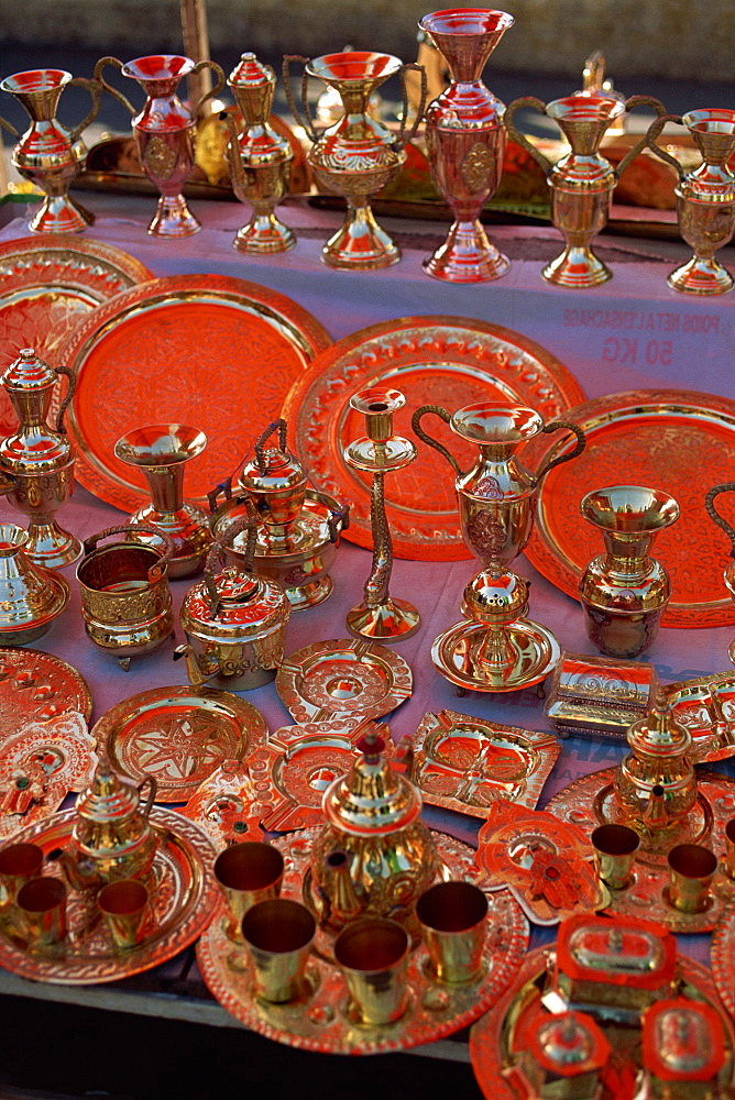 The souk in the Medina, Casablanca, Morocco, North Africa, Africa