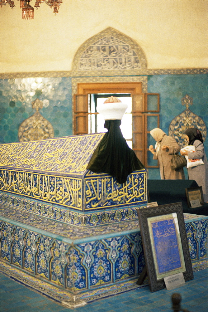 Green Tomb, Sultan Mehmet I, Bursa, Anatolia, Turkey, Asia Minor, Eurasia