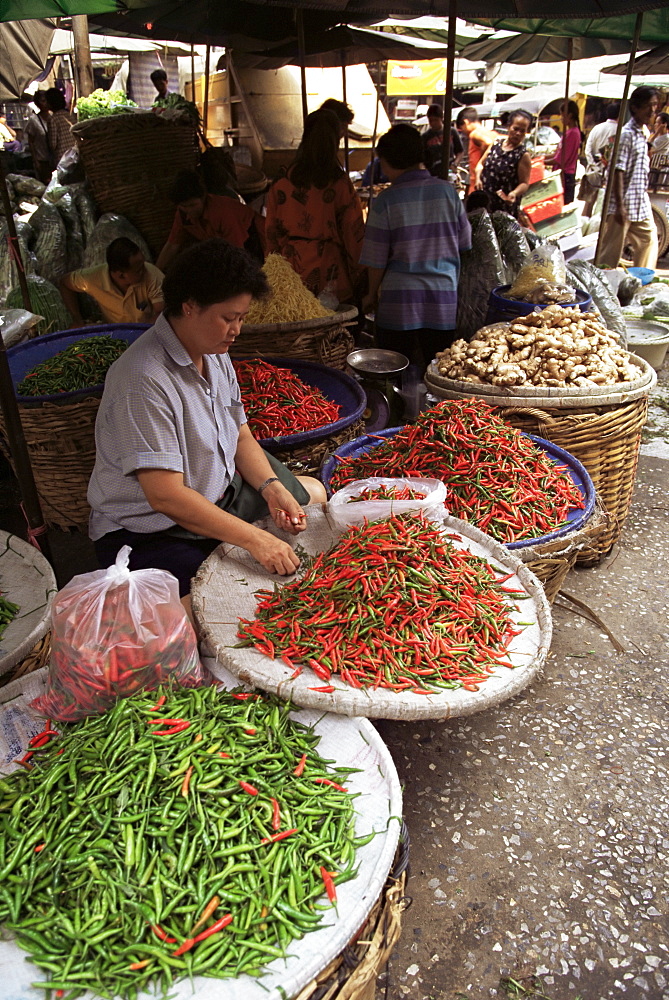 Street market, Bangkok, Thailand, Southeast Asia, Asia