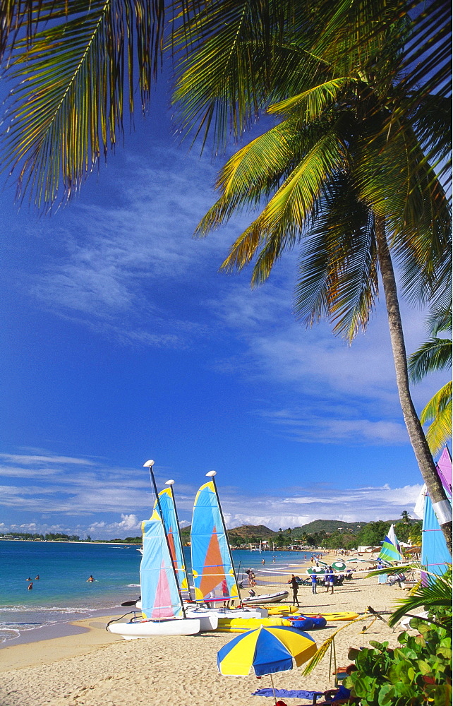 Reduit Beach, Rodney Bay, St Lucia, Caribbean