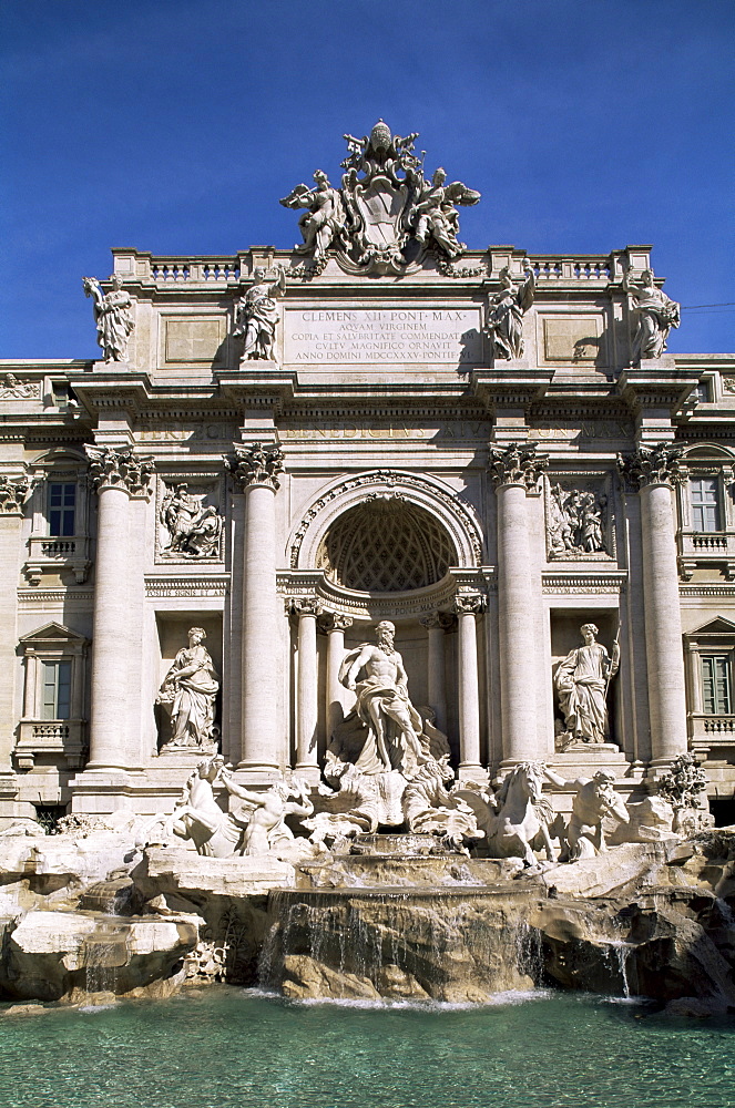 Trevi fountain, Rome, Lazio, Italy, Europe