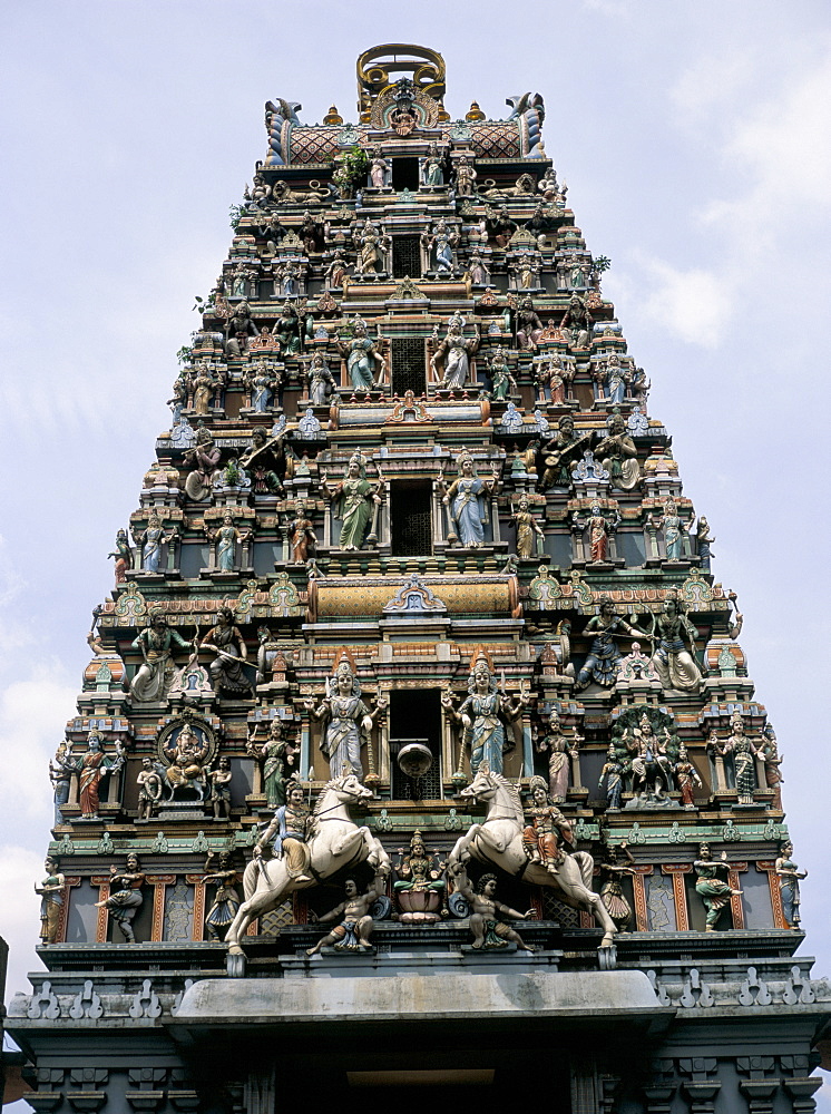 Sri Mahamariamma, Hindu temple, Kuala Lumpur, Malaysia, Southeast Asia, Asia