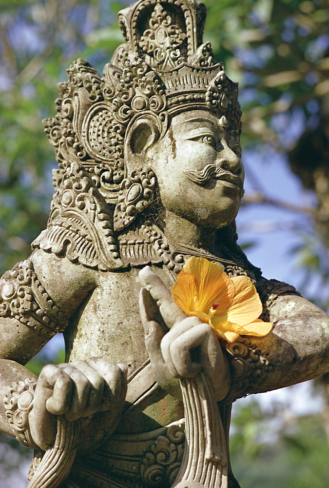 Close-up of statue, Bali, Indonesia, Southeast Asia, Asia