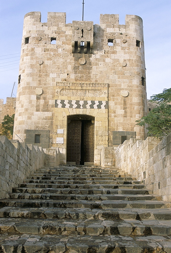 The Citadel, UNESCO World Heritage Site, Aleppo, Syria, Middle East