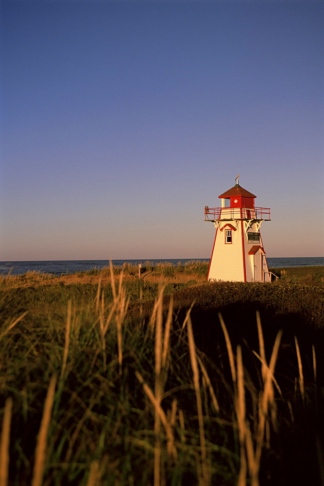 Lighthouse at Cavendish Beach, Prince Edward Island, Canada, North America