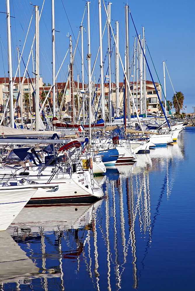 Argeles Port, Argeles sur Mer, Cote Vermeille, Languedoc Roussillon, France, Europe