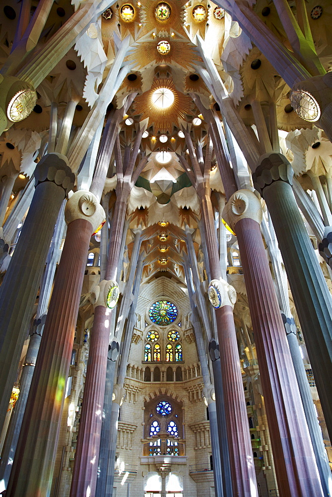 Sagrada Familia, UNESCO World Heritage Site, Barcelona, Catalonia, Spain, Europe