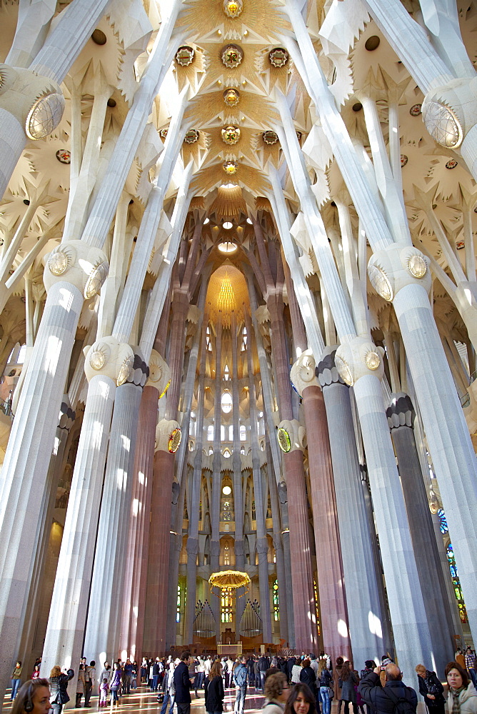 Sagrada Familia, UNESCO World Heritage Site, Barcelona, Catalonia, Spain, Europe