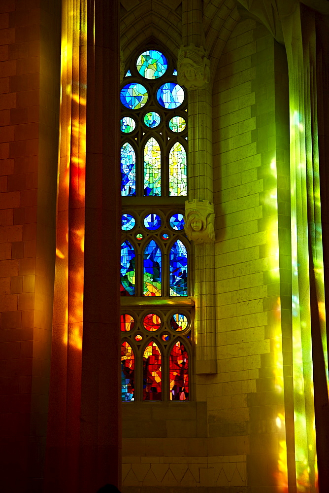 Sagrada Familia, UNESCO World Heritage Site, Barcelona, Catalonia, Spain, Europe