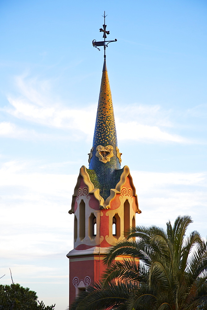 Park Guell, Barcelona, Catalonia, Spain, Europe 