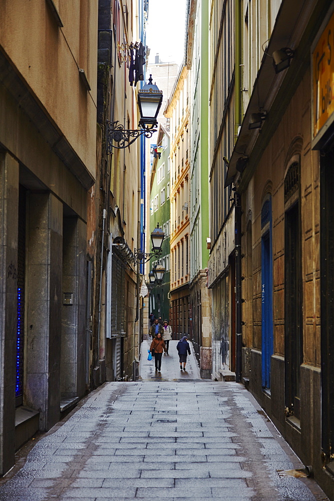 Bilbao street, Bilbao, Euskadi, Spain, Europe 