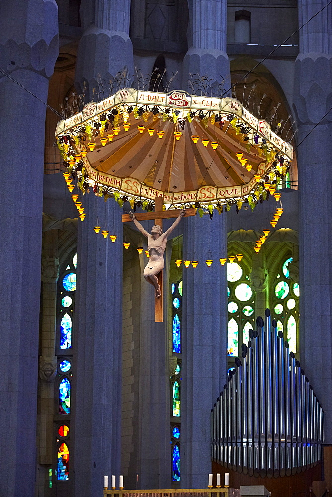 Sagrada Familia, UNESCO World Heritage Site, Barcelona, Catalonia, Spain, Europe